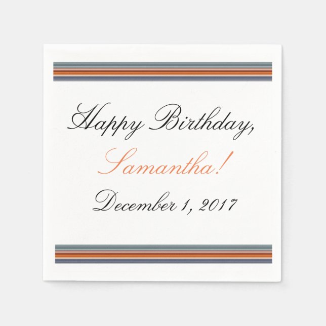 HAMbyWhiteGlove - Pappersservett - Skateboarder (Framsidan)