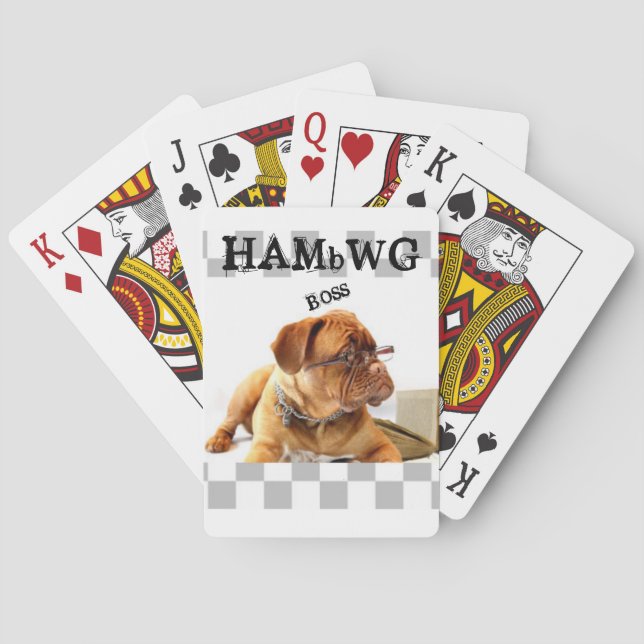 HAMbyWhiteGlove - Spelkort - HAMbWG Bulldog (Baksidan)