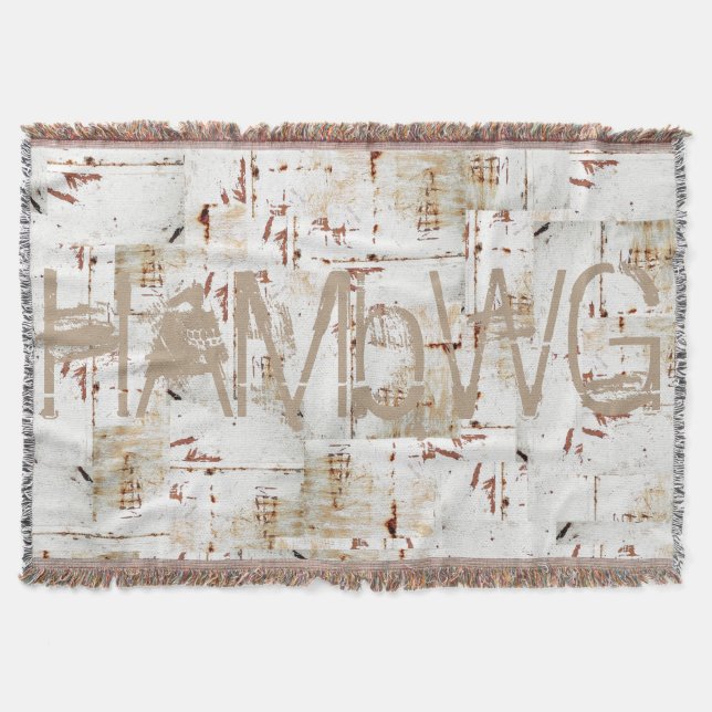 HAMbyWhiteGlove - Throw Blankets - Distress Filt (Framsidan)