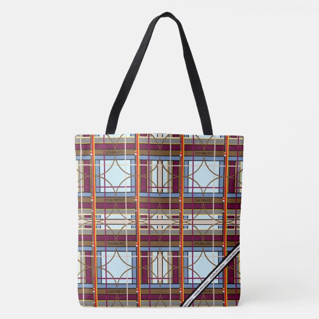HAMbyWhiteglove - Tote Bag - Geo Prayer Tygkasse (Framsida)