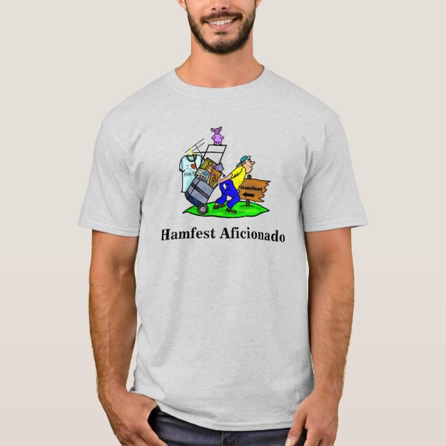 Hamfest Älskare T-Shirt (Framsida)