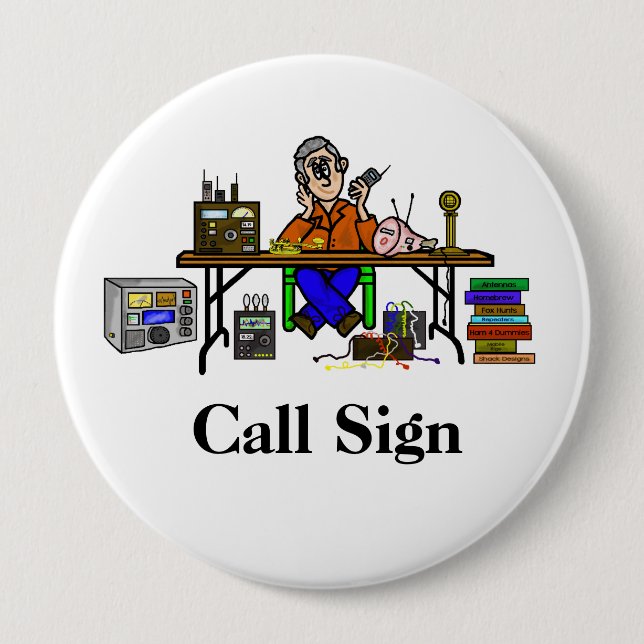 Hamfest säljareskinka radiosände knäppas knapp (Framsida)