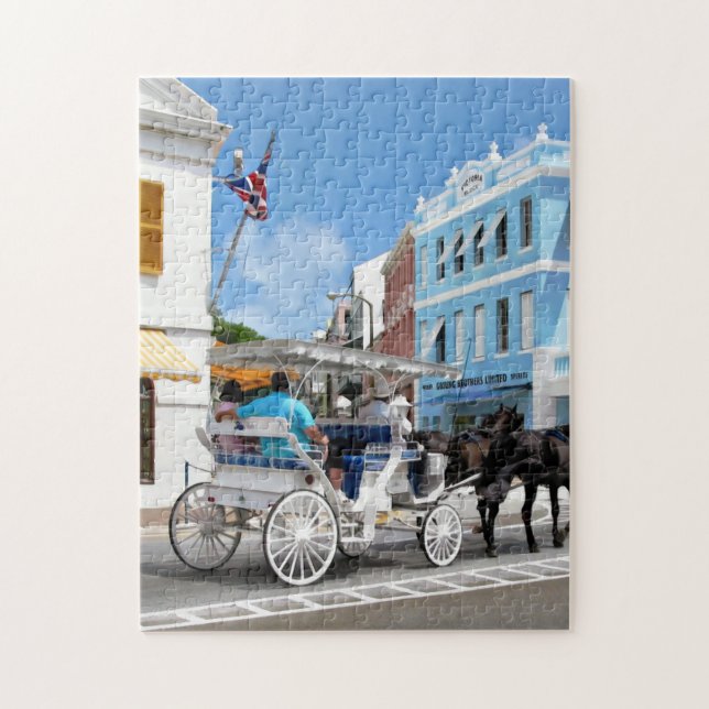 Hamilton Bermuda Carriage Ride Pussel (Vertikal)