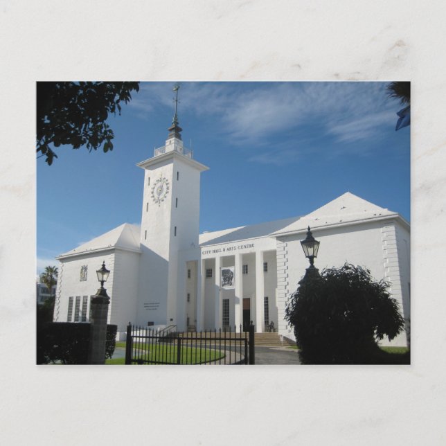 HAMILTON BERMUDA VYKORT (Framsida)