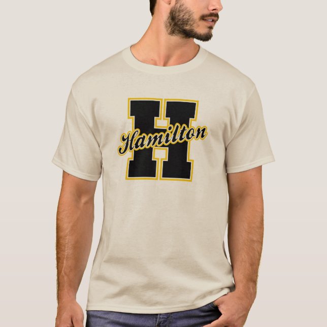 Hamilton brev t shirt (Framsida)