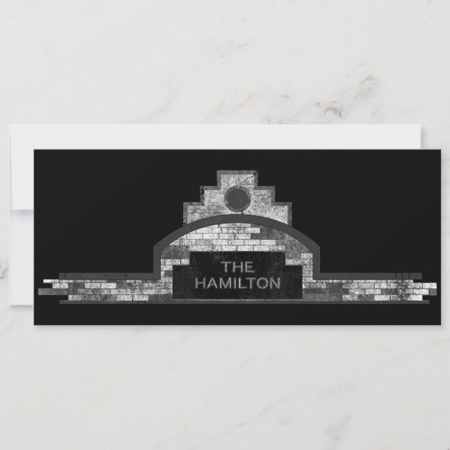 hamilton byggnad inbjudningar (Framsida)