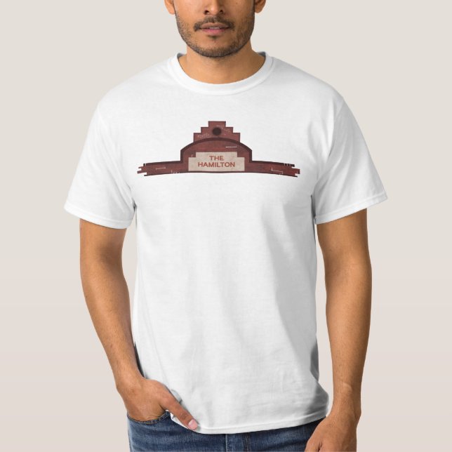 Hamilton byggnad tee (Framsida)