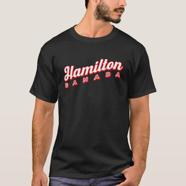 Hamilton Canada T Shirt (Framsida)