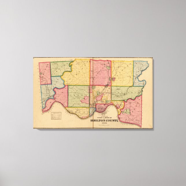 Hamilton County Canvastryck (Framsida)