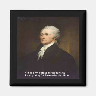 Hamilton "Fall för vad som helst" Citatmagnet Magnet