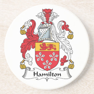 Hamilton familjvapensköld underlägg