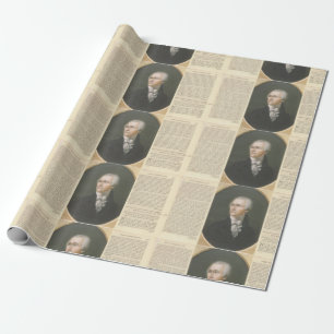Hamilton & Federalisternas pappra förpackning Presentpapper