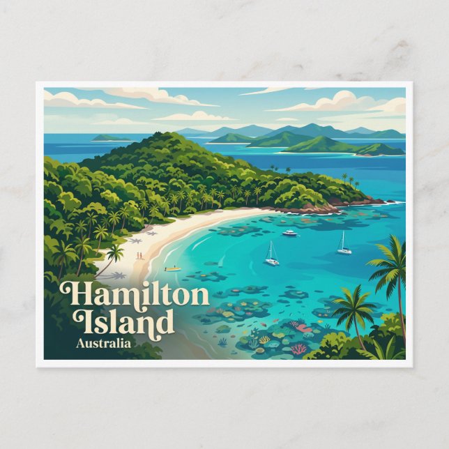 Hamilton Island Australien Vykort (Framsida)