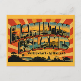 Hamilton Island Queensland Resortö Hamilton Vintag Vykort