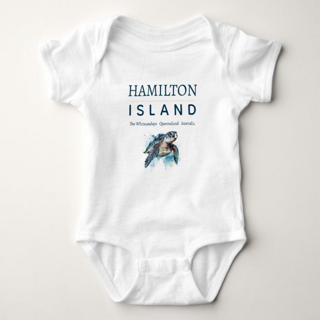 Hamilton Island T Shirt (Framsida)