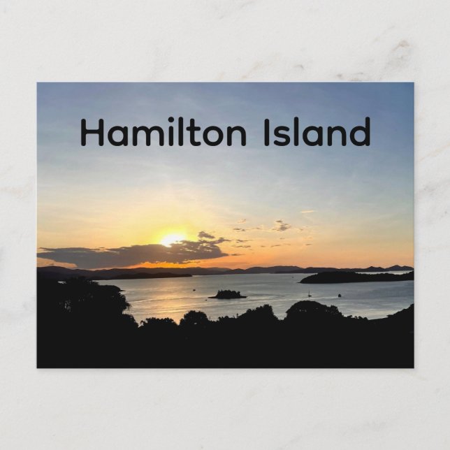 Hamilton Island, The Whitsundays, Queensland Vykort (Framsida)