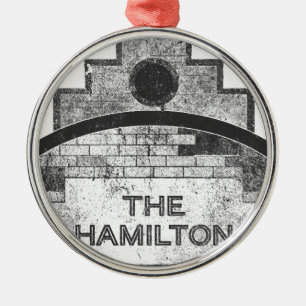 hamilton julgransprydnad metall