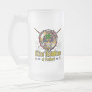 Hamilton Klan Badge Frostat Ölglas