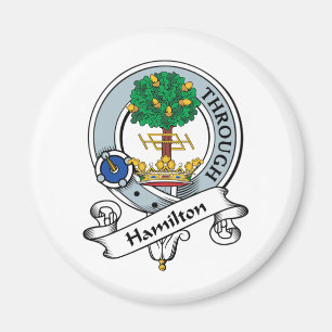 Hamilton klanemblem magnet