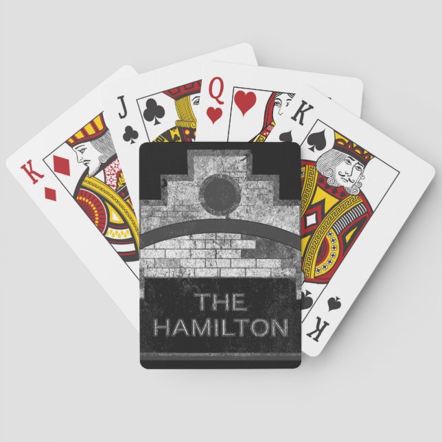 hamilton kortlek (Baksidan)