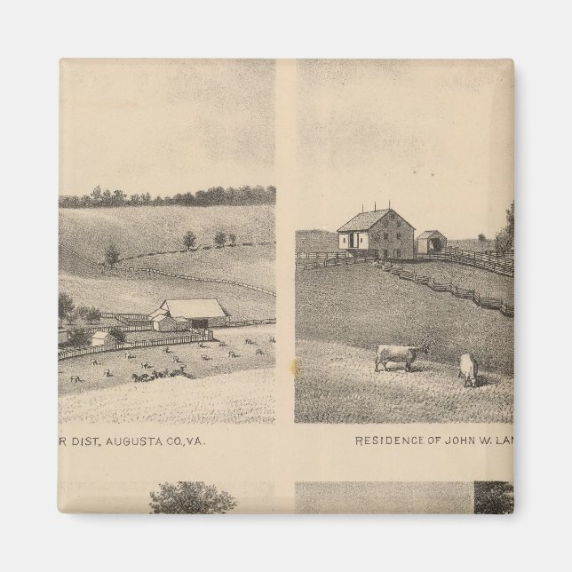 Hamilton, Landes, Yates residences, Horseshoe Farm Magnet (Framsidan)
