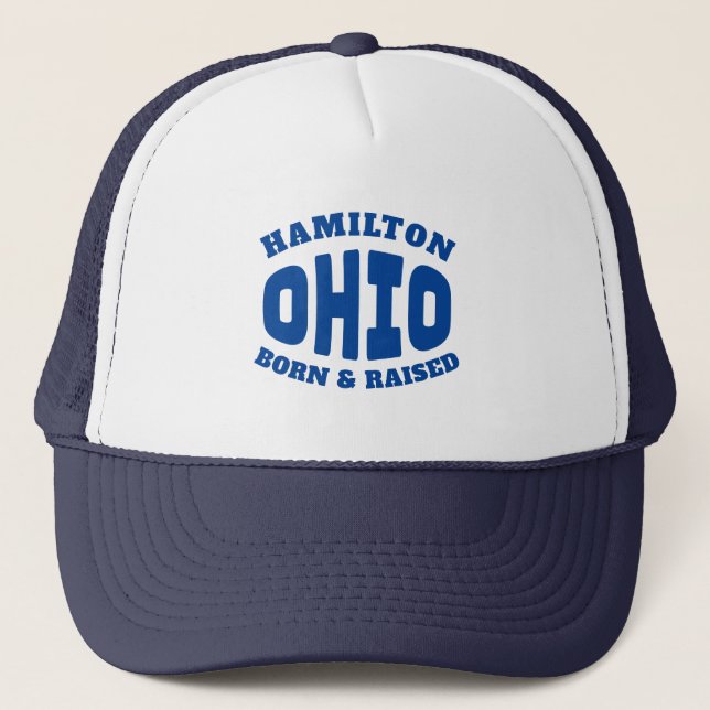 Hamilton Ohio Born och Razed Keps (Framsida)