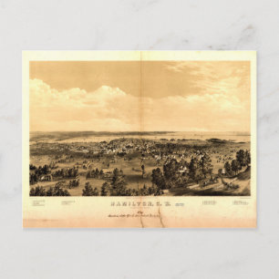 Hamilton, Ontario, Kanada (1859) Vykort