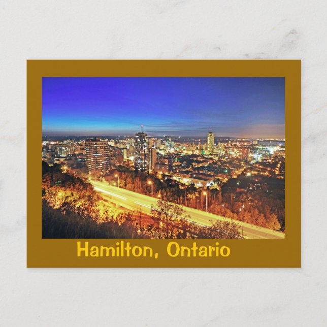 Hamilton, Ontario, Kanada Vykort (Framsida)