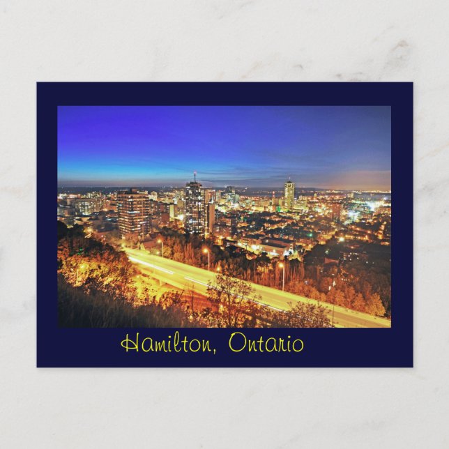 Hamilton, Ontario, Kanada Vykort (Framsida)