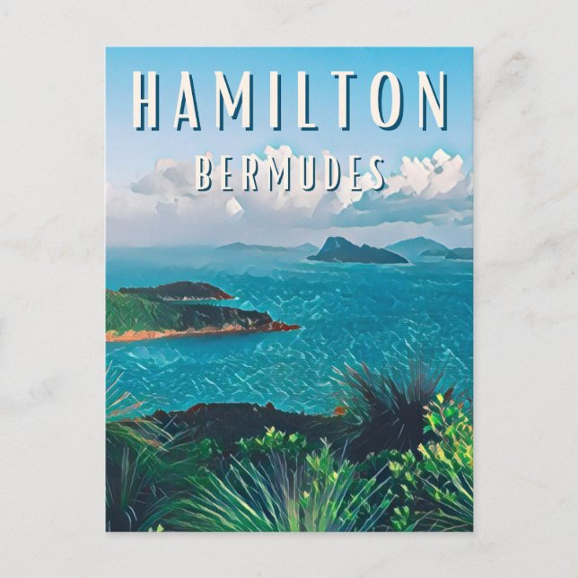 Hamilton : Perle des Bermudes Vykort (Framsida)