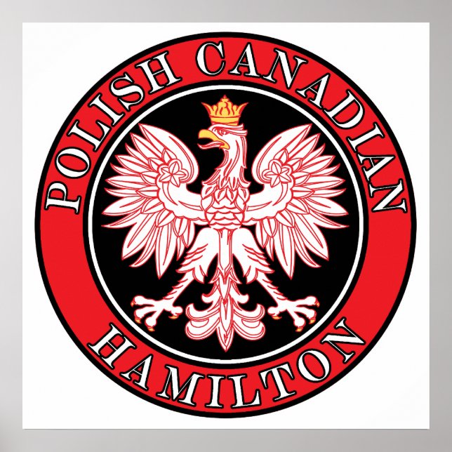Hamilton polska Canadian Eagle Poster (Framsidan)