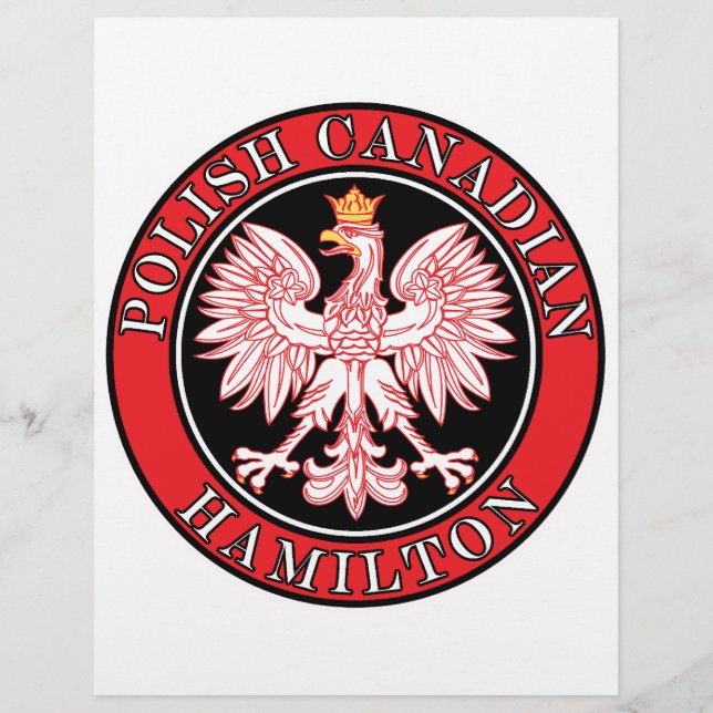 Hamilton polska Canadian Eagle Reklamblad (Framsidan)