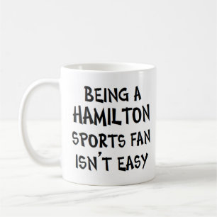 Hamilton sport fan, att vara kaffemugg