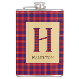 Hamilton Tartan Monogram H Fickplunta