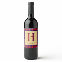 Hamilton Tartan Monogram H