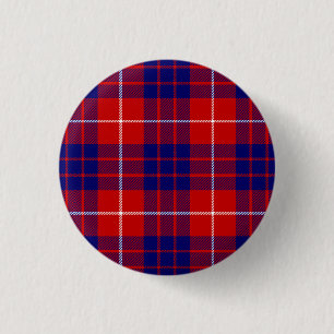 Hamilton tartan Red Blue lila plaid Knapp