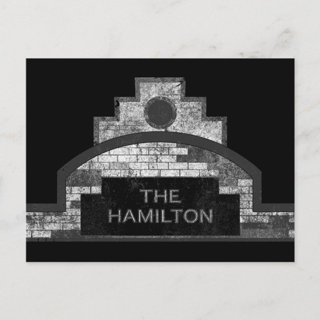 hamilton vykort (Framsida)