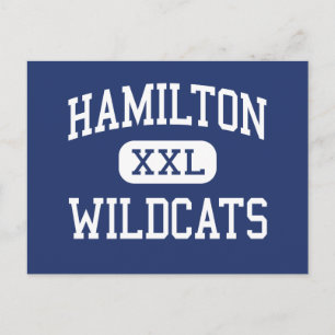 Hamilton Wildcat Mitten Memphis Tennessee Vykort