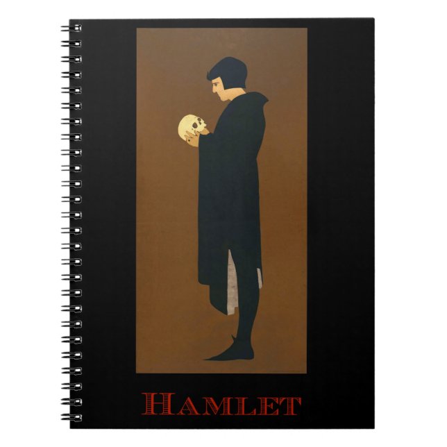 Hamlet 1894 anteckningsbok med spiral (Framsidan)