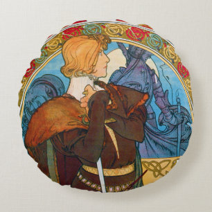 Hamlet, Alphonse Mucha Dekorativ kudde