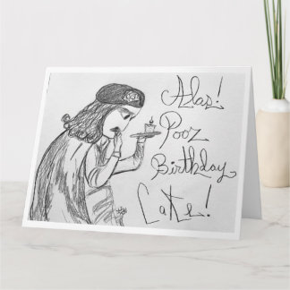 Hamlet Contemplate the Fate of Birthday Cakes Kort