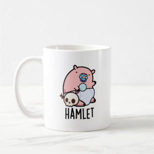 Hamlet Funny Shakepear Baby Pig Pun Kaffemugg