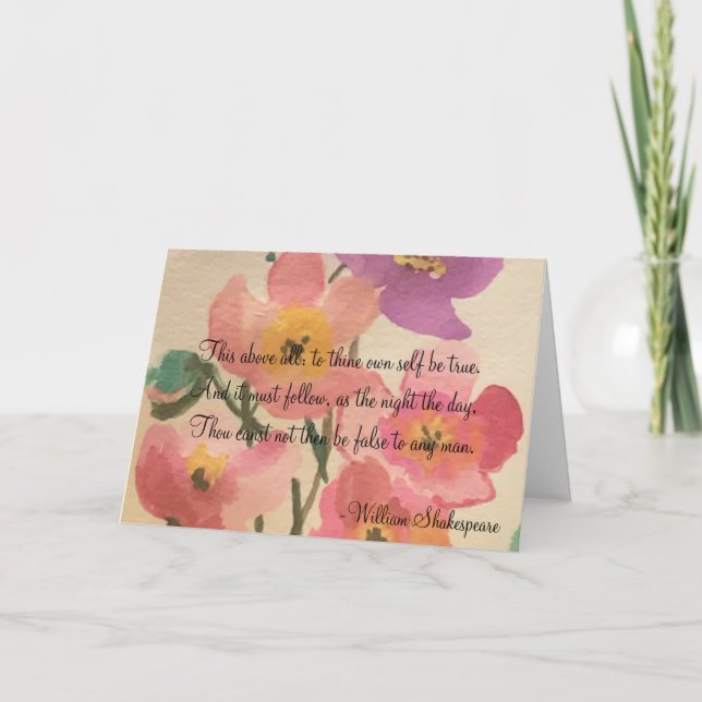 Hamlet Greeting Card Kort (Framsida)