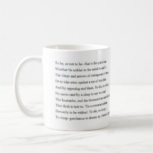 Hamlet monolog kaffemugg