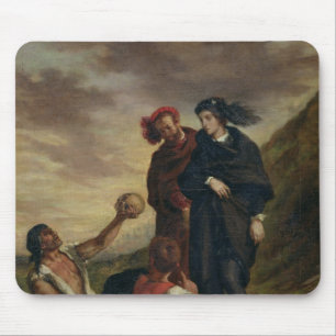 Hamlet och Horatio i kyrkogården Musmatta