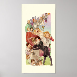 Hamlet - Original Art Print Poster