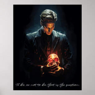Hamlet poster. Skriv ut, Poster Pappert (projektio
