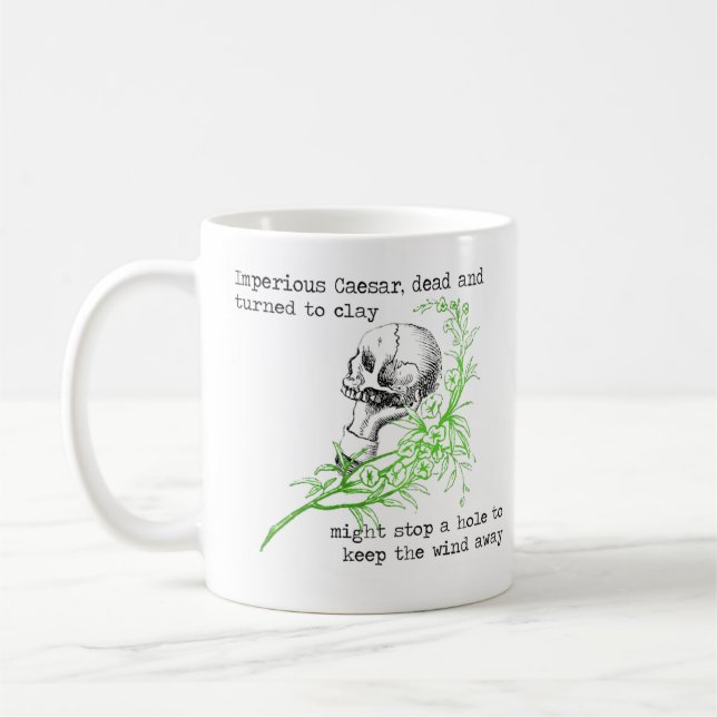 Hamlet Skull Mugg (Vänster)