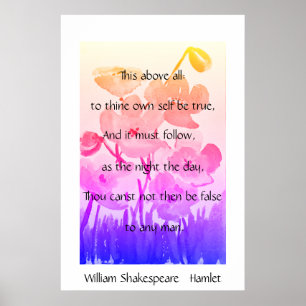 Hamlet Summer Days-värde Poster Papprare (projekti