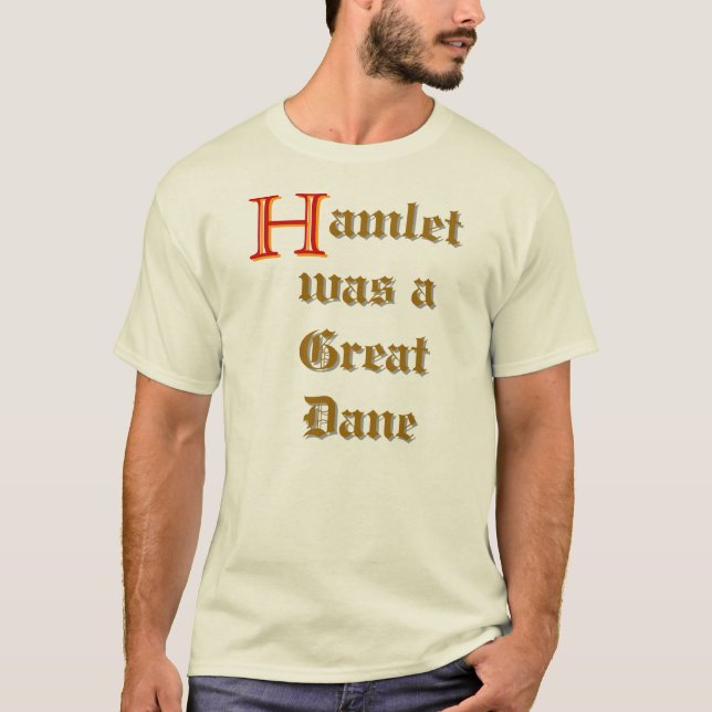 Hamlet T-shirt (Framsida)